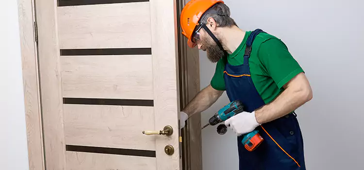 Replace Internal Door Handle with Lock Norton Shores